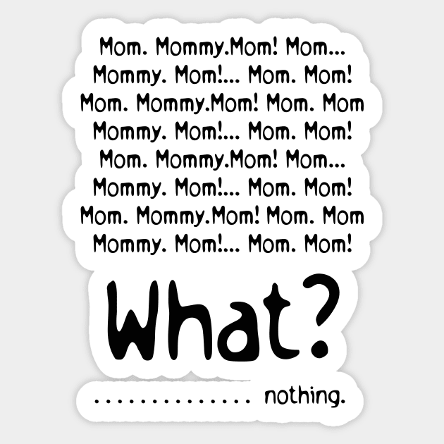 Funny Mommy! Sticker by Marilineandco